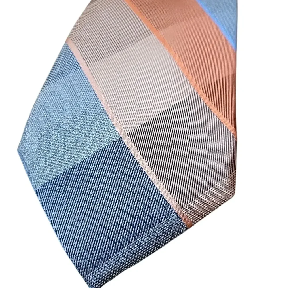 Plaid Neck ties Lot Of 4 Designer Nick Graham Michael Kors Chaps Croft & Barrow
